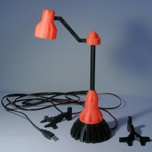 Lámpara led jardín luces juguetes luz casa 3d print model - Mito3D