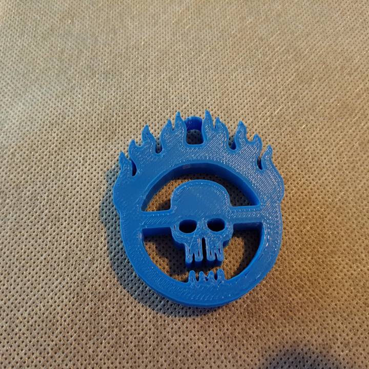 mad max skull fan art 3D print model - Mito3D