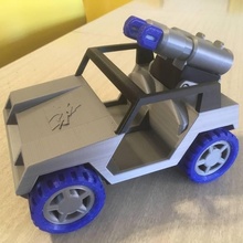 cheekymandos minivamp brinquedos jogos brinquedo caminhão ninjaflex 3d print model - Mito3D