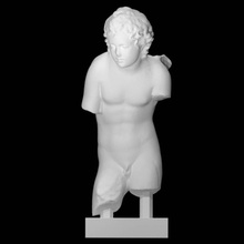 Éros analyse homme demi corps 3d print model - Mito3D
