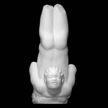 acrobata negro Varredura homem corpo 3d print model - Mito3D
