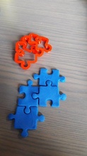 puzzle cookie cutter & garden 3d print model - Mito3D
