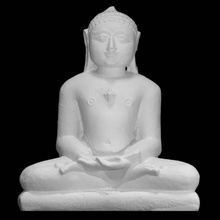 Mahavira escanear India meditación escultura religión 3dprint 3dscan yoga patrimonio cultural filosofía jainismo emplazamiento 3d print model - Mito3D