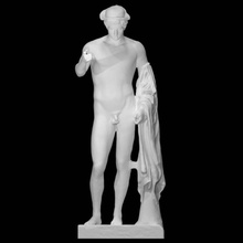 statue hermes loghios scan man fullbody 3d print model - Mito3D