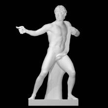 naked man scan fullbody 3d print model - Mito3D