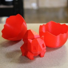 sürpriz Yumurta Bulbasaur oyuncaklar oyunlar kendin yap oyun pokemon oyuncak nazik 3d print model - Mito3D