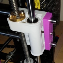 filet axe tendeur élargi bars construire 3d imprimante a8 xaxis axistensioner 3d print model - Mito3D