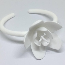 fiore braccialetto gioielleria 3d print model - Mito3D