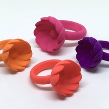 flower ring jewellery 3d print model - Mito3D