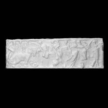 marmo sarcofago trionfo dionysos scansione dimensione piena 3d print model - Mito3D