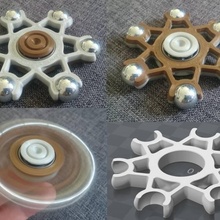 13mm ball hand spinner toys & games fidget steel balls 3d print model - Mito3D