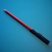lightsaber pencil extender fan art starwars skywalker darthvader pencilholder 3d print model - Mito3D