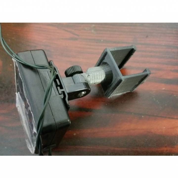 solar led ez-up mount gadgets & electronics tinkercad 3D print model - Mito3D