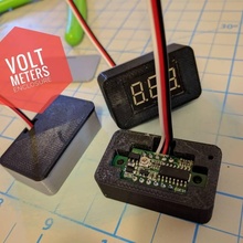 Digital Volt Meter Gehege Gadgets Elektronik 3d print model - Mito3D