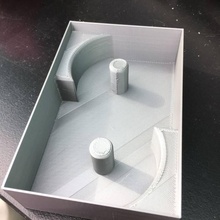 tamiya masking tape spool holder & garden scalemodelling hobbyzone maskingtape 3d print model - Mito3D