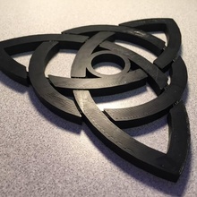 celtic knot spinner 20 toys & games fidget tinkercad 3d print model - Mito3D