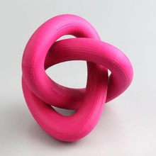 trefoil knot education 3d print model - Mito3D