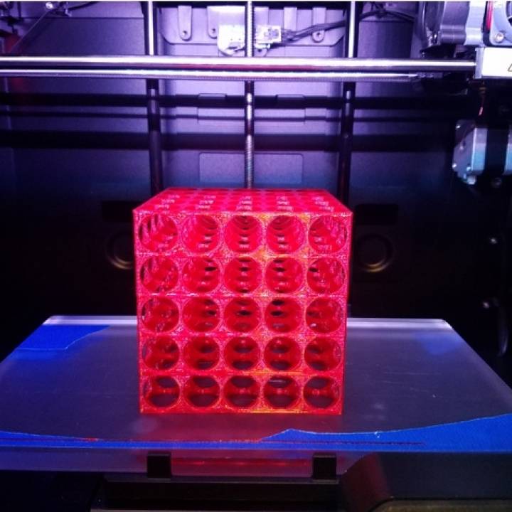 swiss cube build 3d printer test 3D print model - Mito3D