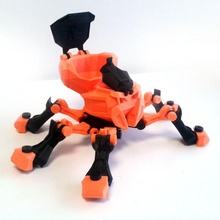 hexaspider toys & games productdesign competition-christmas-2014-support-free 3d print model - Mito3D