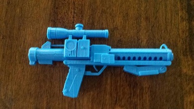 mini f-11d blaster rifle replica props & cosplay 3d print model - Mito3D