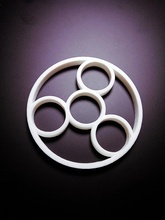 circular spinner toys & games tinkercad 3d print model - Mito3D
