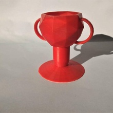 myminifactory concurso tema 4 potes plantadores entrada troféu jardim tinkercad 3d print model - Mito3D