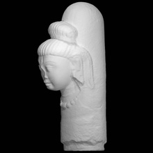 shiva ekamukhalinga scan sculpture sandstone asia 3d print model - Mito3D