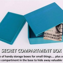 'secret compartment' box & garden cool holder key card container gift jewellery mother protection ring safe secret storage money hidden cards jar earrings earring birthday compartment protect mom mothers mum hide 3d print model - Mito3D