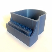 piano plantador jardim tinkercad 3d print model - Mito3D