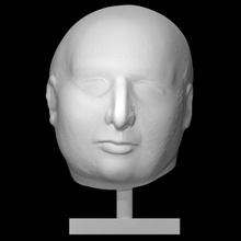 retrato emilio jessi escanear hombre 3d print model - Mito3D