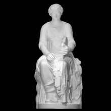 statua donna musa scansione fullbody 3d print model - Mito3D