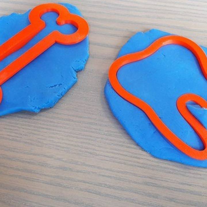 tooth cookie cutter & garden 3D print model - Mito3D