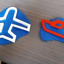 boat cookie cutter & garden 3d print model - Mito3D