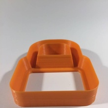 lock cookie cutter & garden 3d print model - Mito3D