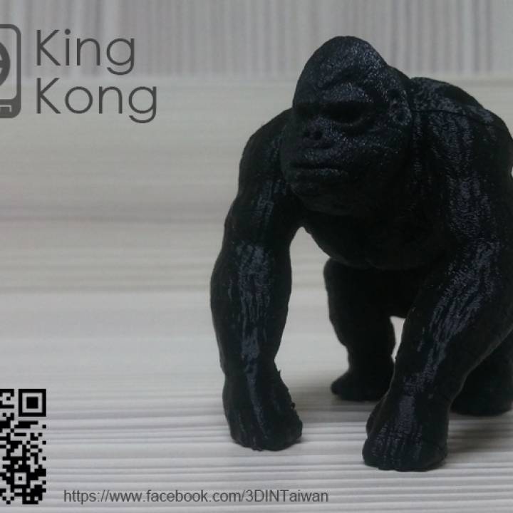 Rey Kong juguetes juegos Kingkong 3D print model - Mito3D