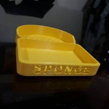 sponge holder & garden 3d print model - Mito3D