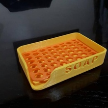 soap holder & garden 3d print model - Mito3D