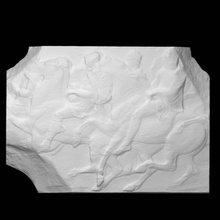 Parthénon frise Nord xlvi 128 129 130 131 analyse animal homme corps Pathernon 3d print model - Mito3D