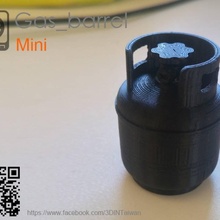 gas barrel toys & games 3d print model - Mito3D