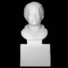 gabriela Mistral Scan Büste Porträt Frau Bronze Dichter Washington DC publicstatue 3d print model - Mito3D