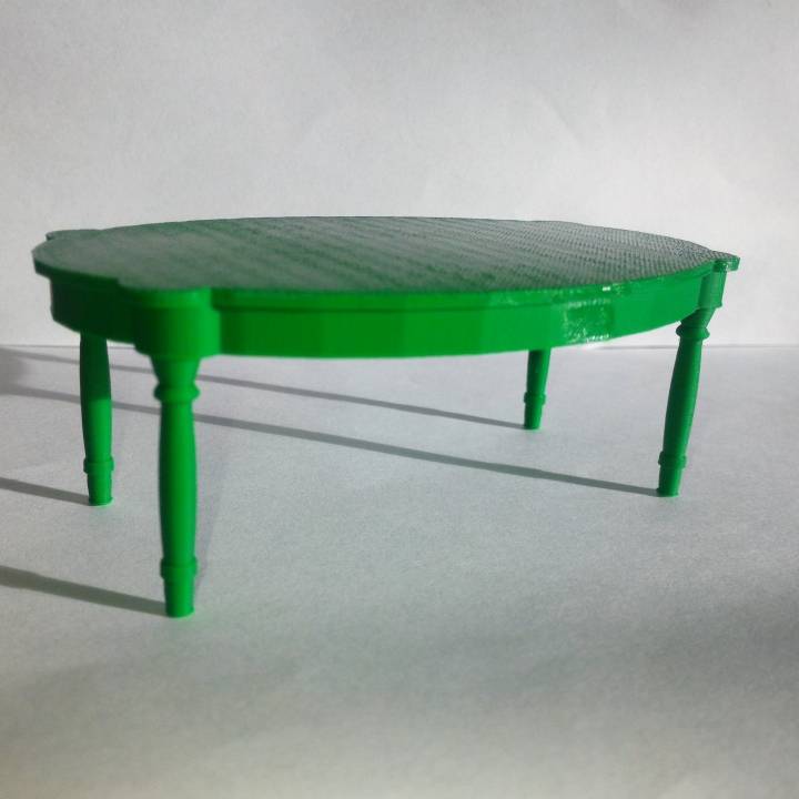 table jardin tinkercad 3D print model - Mito3D