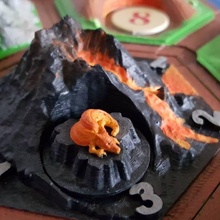 dragonslayers variante colono catan tavola Giochi Drago divertimento gioco mini Ammazzadraghi tavolo coloni minuscolo 3d print model - Mito3D