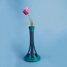 torus vase & garden decoration geometric math beautifulhome 3d print model - Mito3D