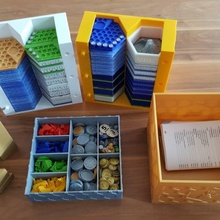 Conservazione scatola esploratori pirati tavola Giochi catan coloni 3d pezzi 3d print model - Mito3D
