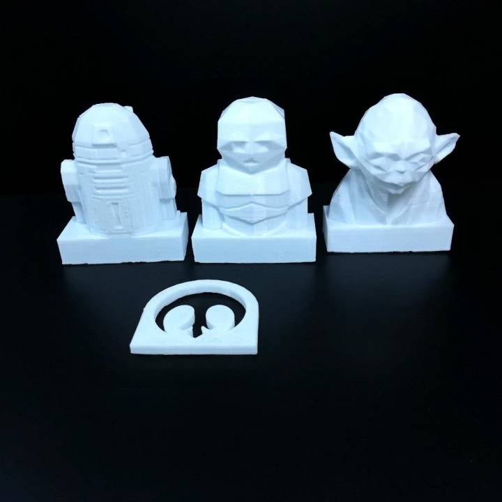 jedi mini bob ventilateur art 3D print model - Mito3D