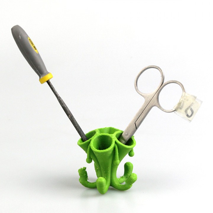pen stand & garden pencup penstand 3D print model - Mito3D