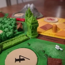 towers catan - variations board games tower settlersofcatan settlers settler variant 3d print model - Mito3D