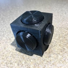 osciller cube jouets Jeux tinkercad 3d print model - Mito3D