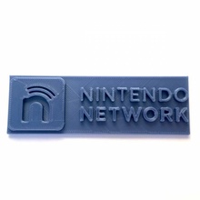 nintendo network logo fan art tinkercad 3d print model - Mito3D