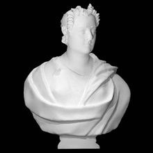 Dame zorzi famille analyse buste portrait femme Washington DC terre cuite 3d print model - Mito3D